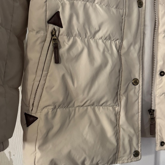Lauren Ralph Lauren Goose Down Puffer Jacket with Sherpa Collar - Picture 4 of 12